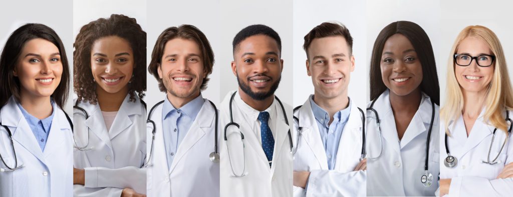 Group of physicians